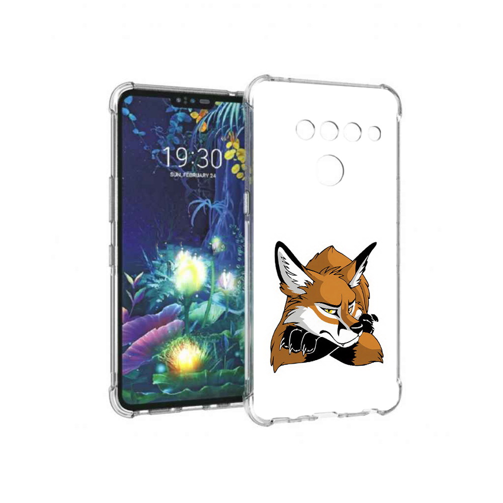

Чехол MyPads Tocco для LG V50 ThinQ фокс, Прозрачный, Tocco