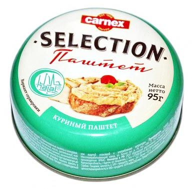 

Паштет Carnex куриный 95 г