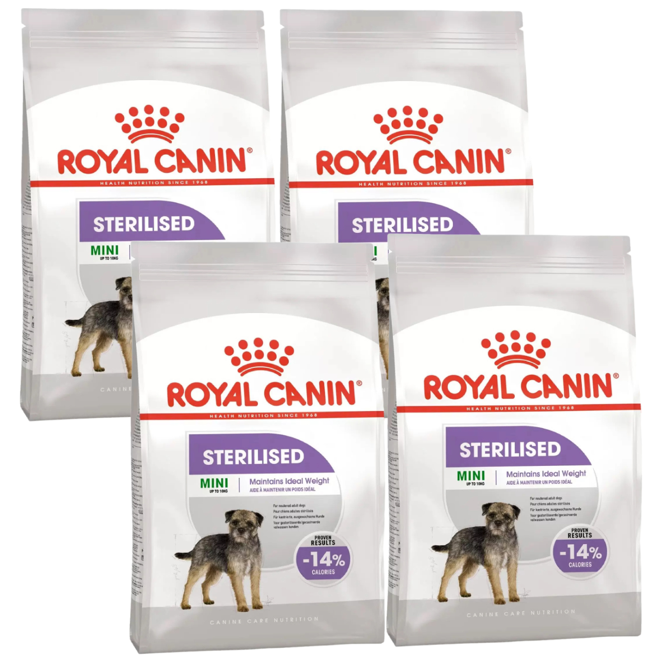 

Сухой корм для собак ROYAL CANIN MINI STERILISED ADULT, для стерилизованных, 4шт по 3кг