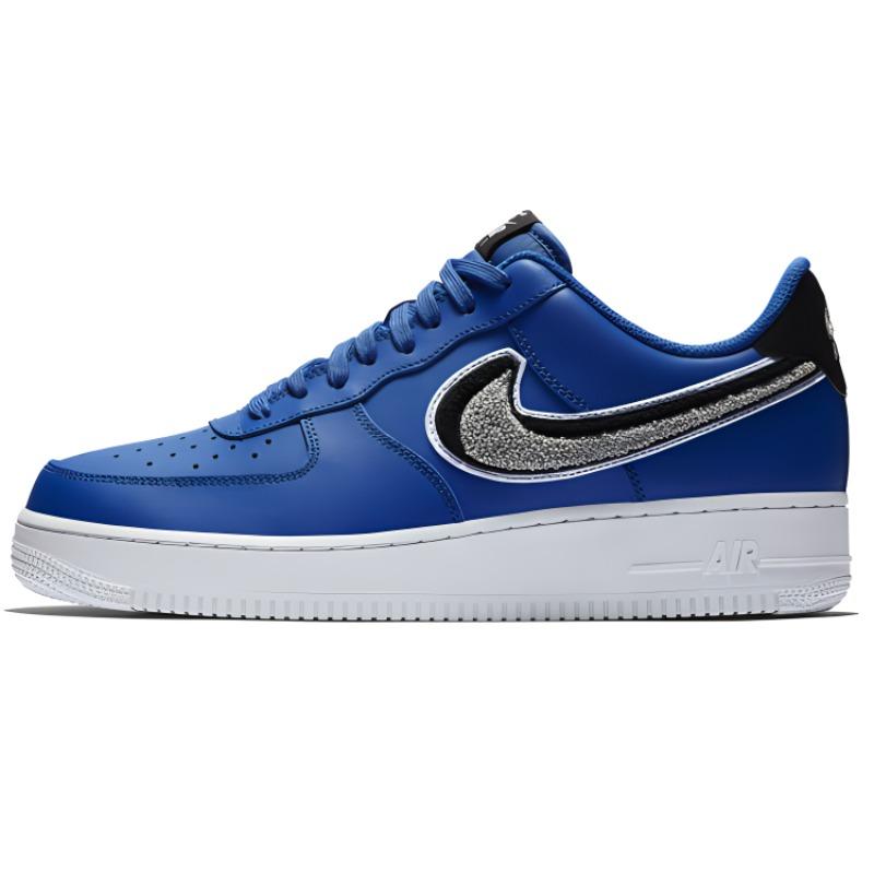 

Кеды унисекс Nike Air Force 1 07 LV8 3D синие 40.5 EU, Синий, Air Force 1 07 LV8 3D