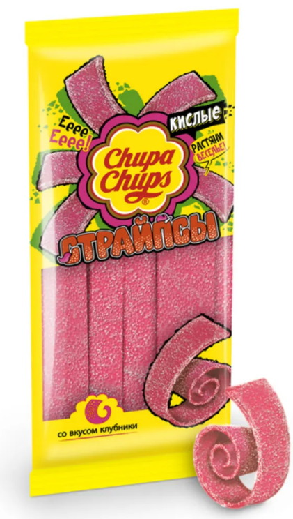 

Мармелад Chupa Chups Страйпсы, 18шт. по 120г.