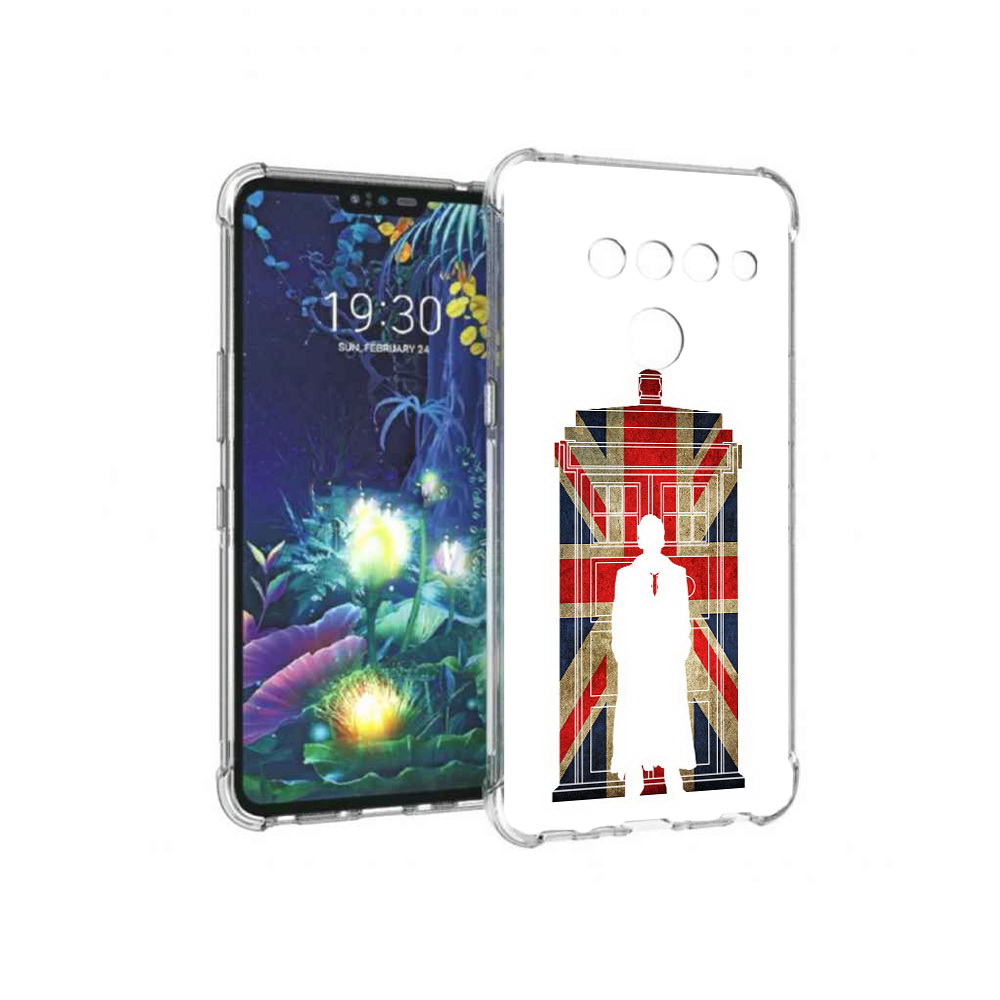 

Чехол MyPads Tocco для LG V50 ThinQ шерлок холмс, Прозрачный, Tocco