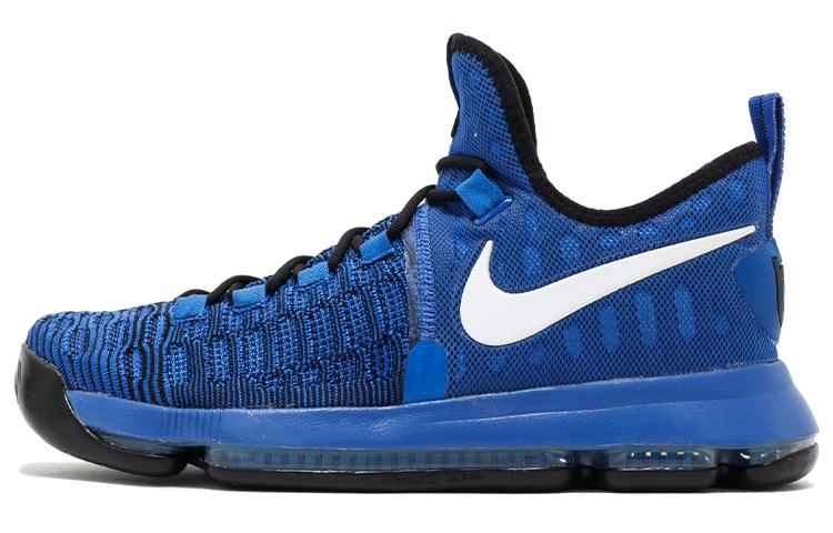 

Кроссовки унисекс Nike KD 9 On Court синие 40 EU, Синий, KD 9 On Court