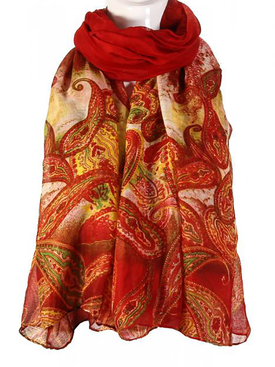 

Палантин женский FABRETTI SG145TUTF-3, красный, SG145TUTF-3