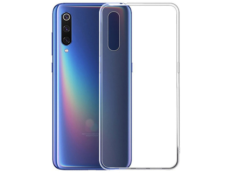 фото Силиконовый чехол jack case для xiaomi mi 9se прозрачный