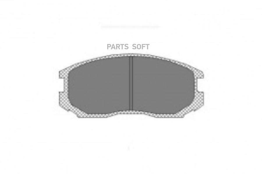 Тормозные колодки SCT SP196