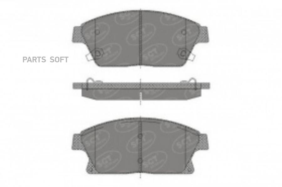 

Тормозные колодки SCT SP638