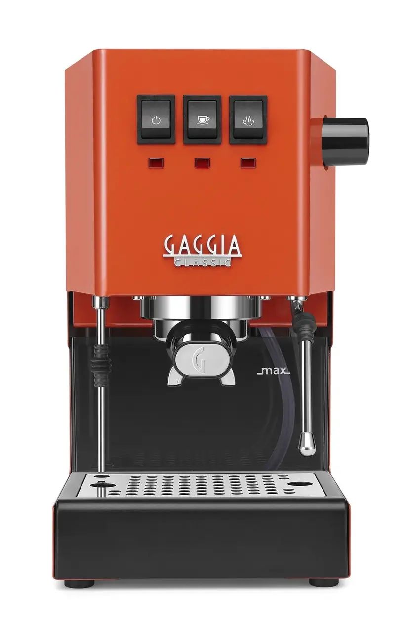 Рожковая кофеварка Gaggia RI9481/19 CLASSIC EVO ORANGE оранжевая