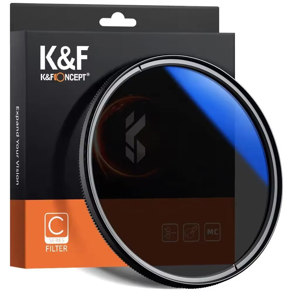 

Светофильтр поляризационный 62 мм K&F Concept KF01.1438, KF01.1438
