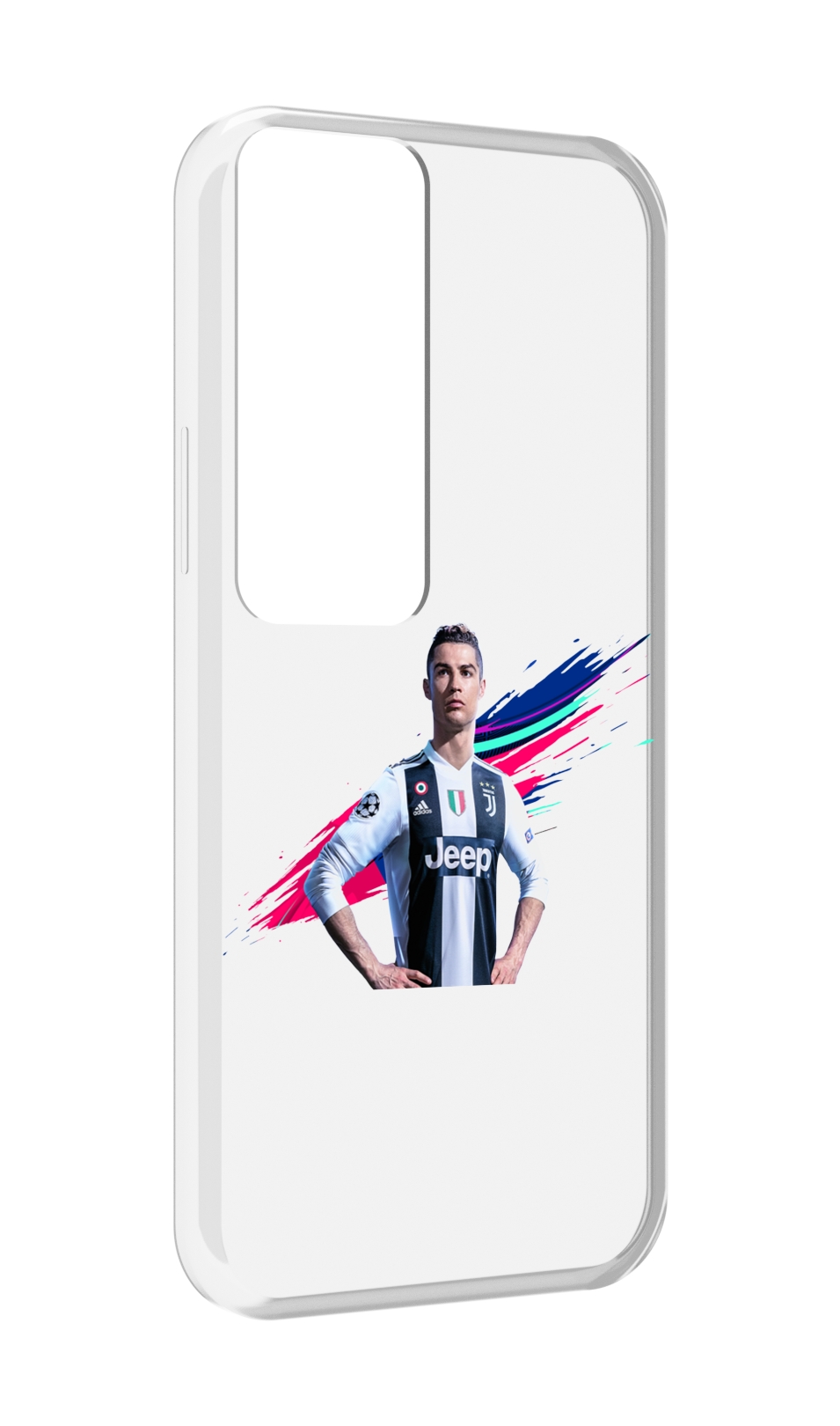 

Чехол MyPads fifa-Криштиану-Роналду мужской для Tecno Pova Neo 2, Прозрачный, Tocco