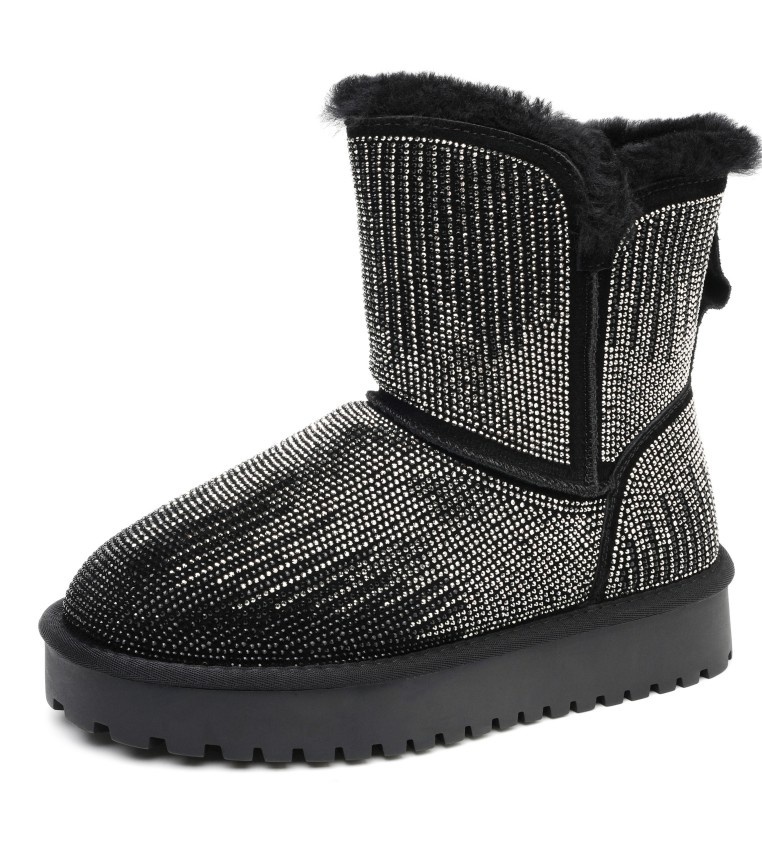 

Угги женские Pierre Cardin 235780 черные 39 RU, Черный, 235780