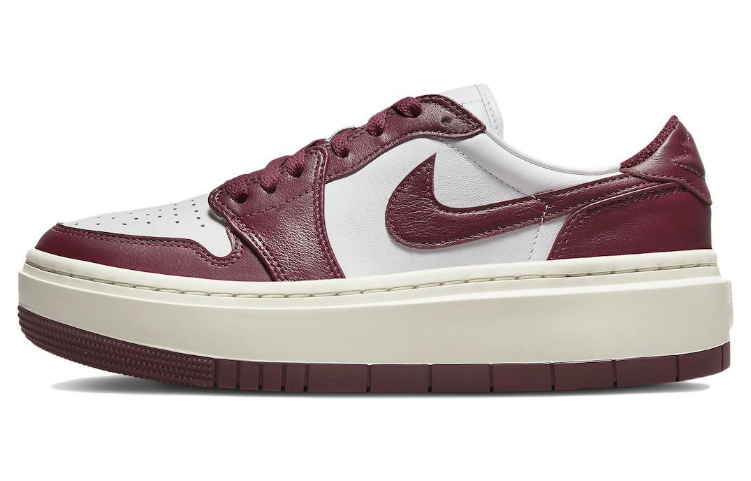 

Кеды унисекс Jordan Air Jordan 1 elevate low se бордовые 40.5 EU, Бордовый, Air Jordan 1 elevate low se