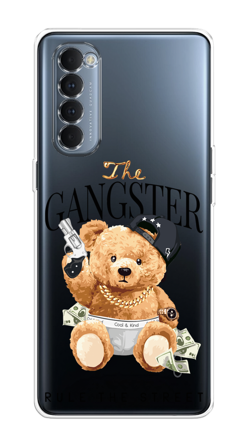 

Чехол на Oppo Reno 4 Pro "The Gangster", Бежевый;серый;черный, 258950-6