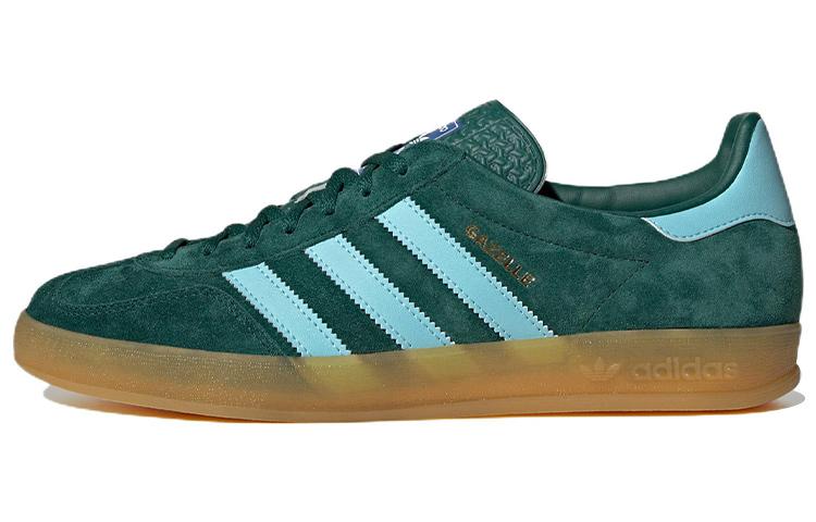 

Кеды унисекс Adidas Gazelle Indoor зеленые 46 EU, Зеленый, Gazelle Indoor