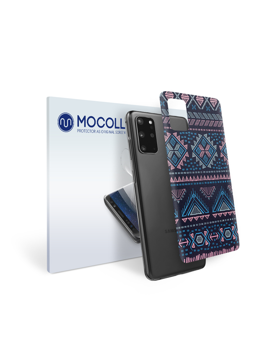 

Пленка защитная MOCOLL для задней панели Samsung GALAXY S20 Plus Богемный узор Аргайл