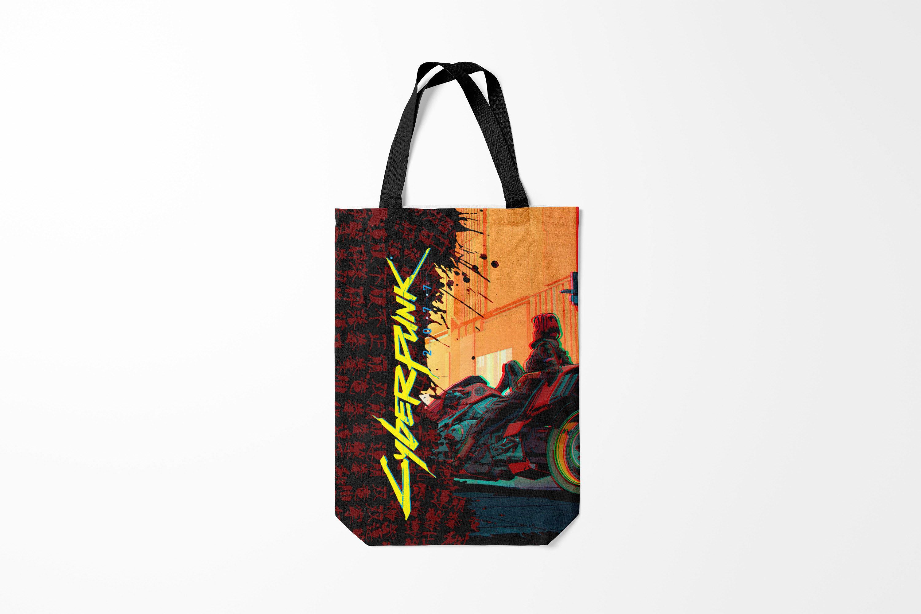 

Сумка шoппер унисекс Burnettie Cyberpunk 2077 Киберпанк,, Cyberpunk 2077 Киберпанк