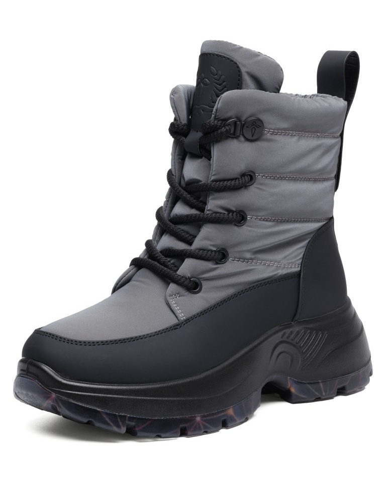 

Дутики женские T.Taccardi 710026835 серые 39 RU, Серый, 710026835