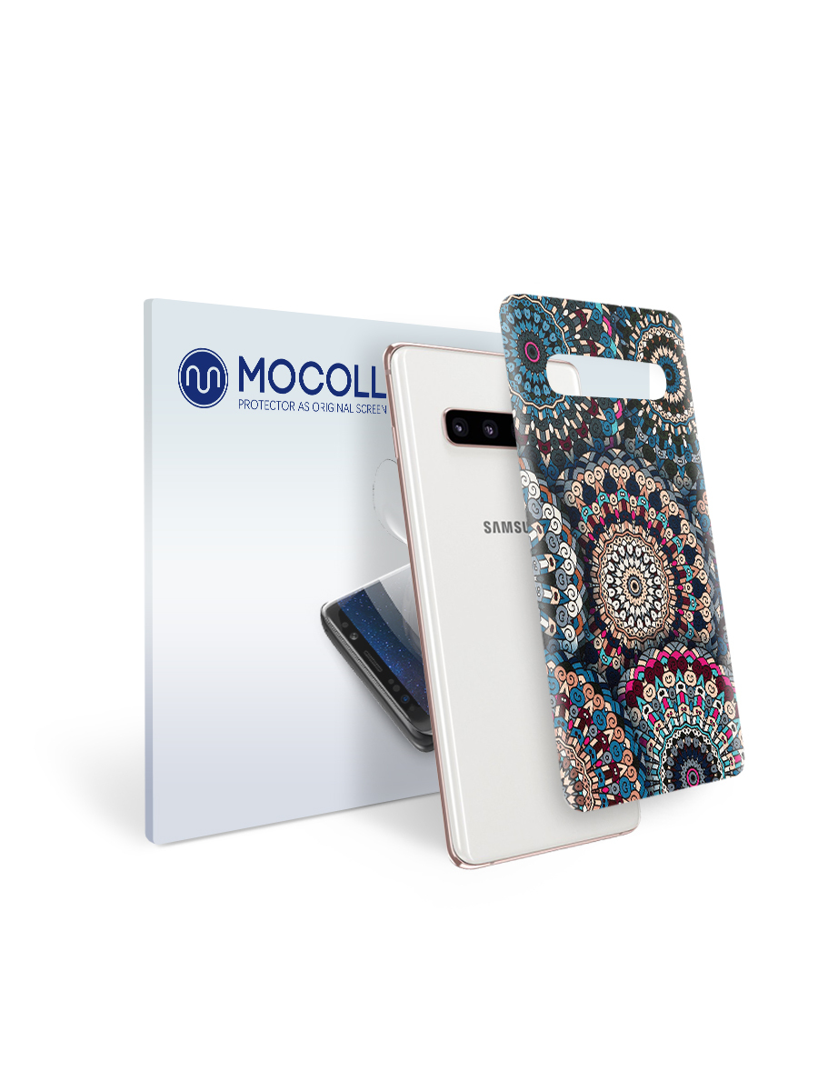 

Пленка защитная MOCOLL для задней панели Samsung GALAXY S10 Plus Богемный узор Искон