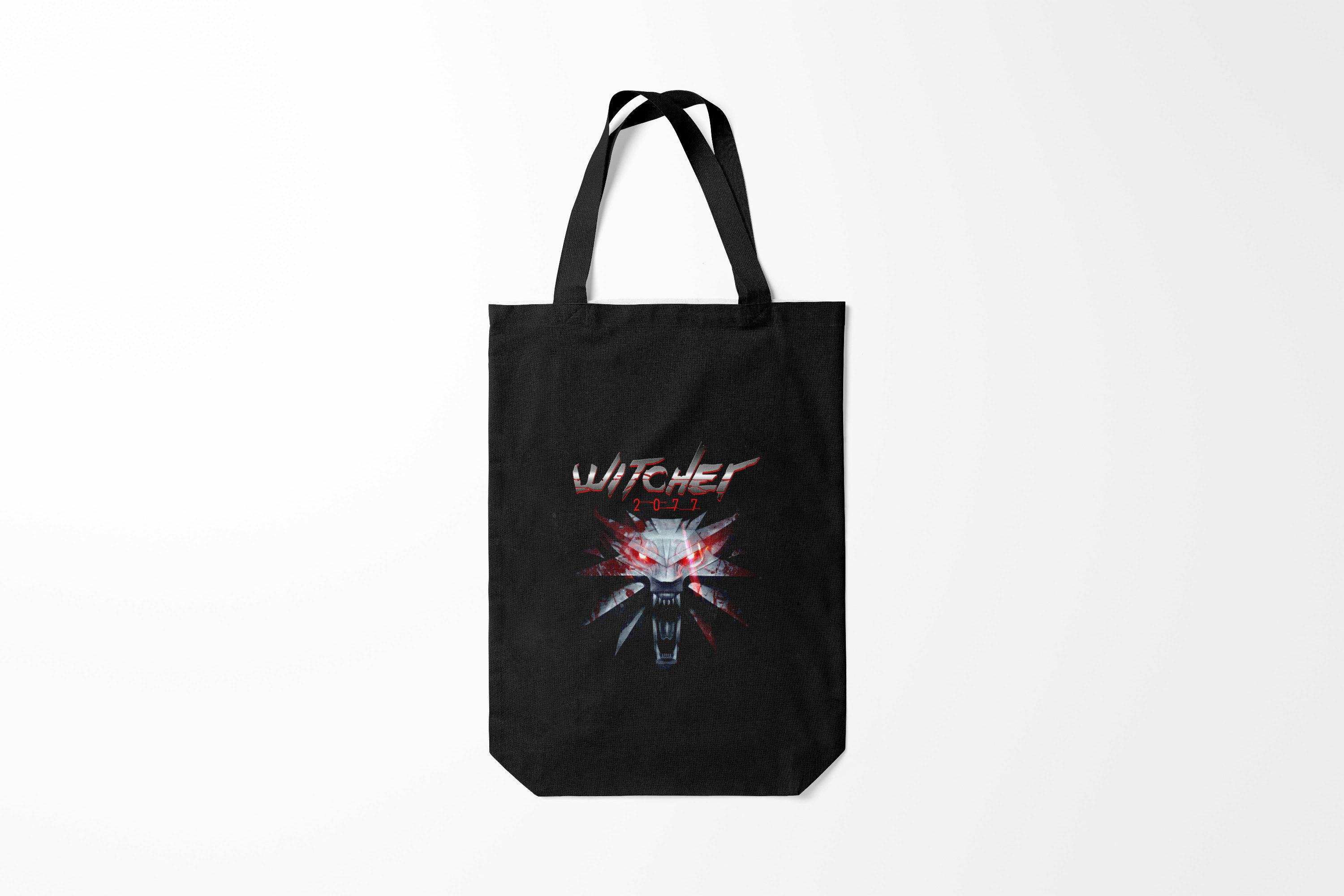 

Сумка шoппер унисекс Burnettie Cyberpunk 2077 WITCHER ВЕДЬМАК,, Cyberpunk 2077 WITCHER ВЕДЬМАК