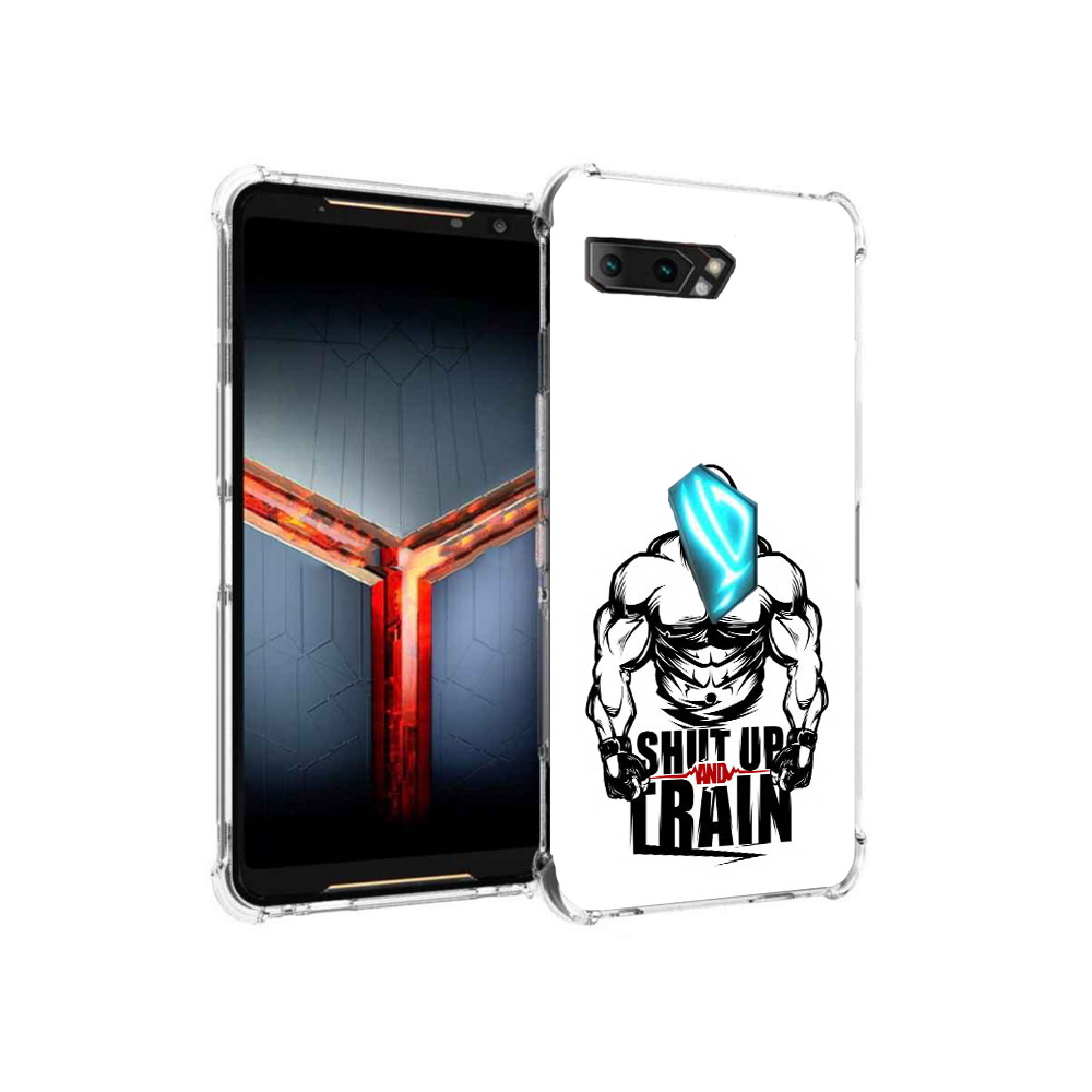 

Чехол MyPads Tocco для Asus ROG Phone 2 здоровое тело, Прозрачный, Tocco