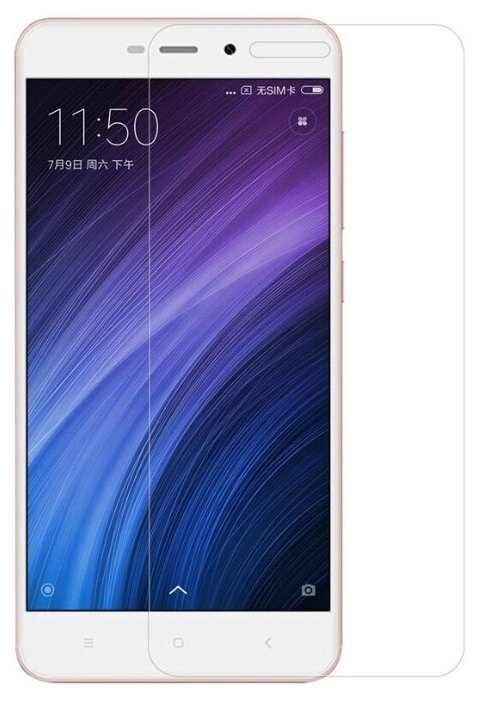 

Защитное стекло (без рамки) Full Glue для Xiaomi Redmi 4A, прозрачное, Redmi 4A