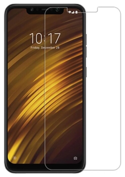 

Защитное стекло (без рамки) Full Glue для Xiaomi Pocophone F1, прозрачное, F1
