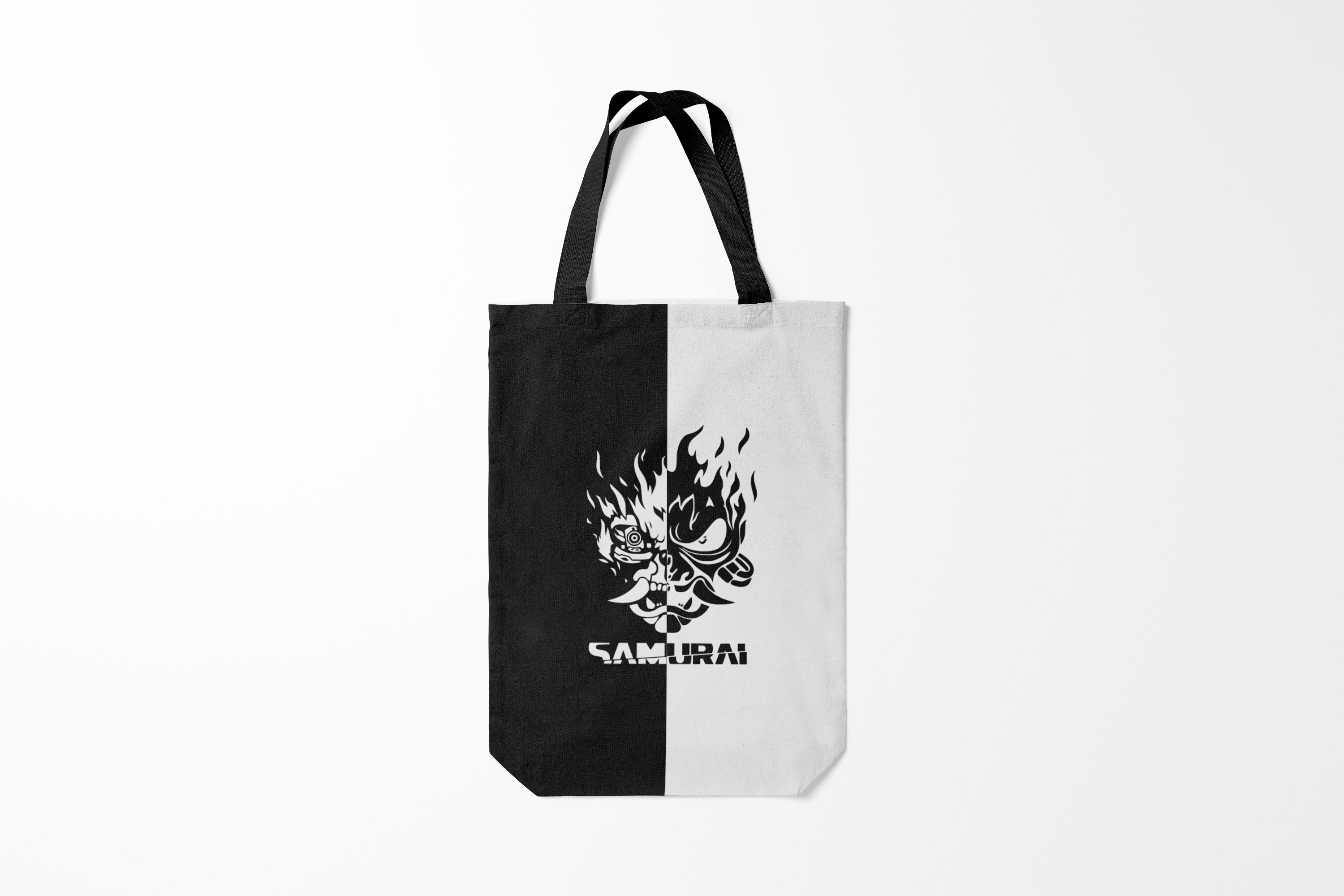 

Сумка шoппер унисекс Burnettie Cyberpunk 2077 SAMURAI,, Cyberpunk 2077 SAMURAI