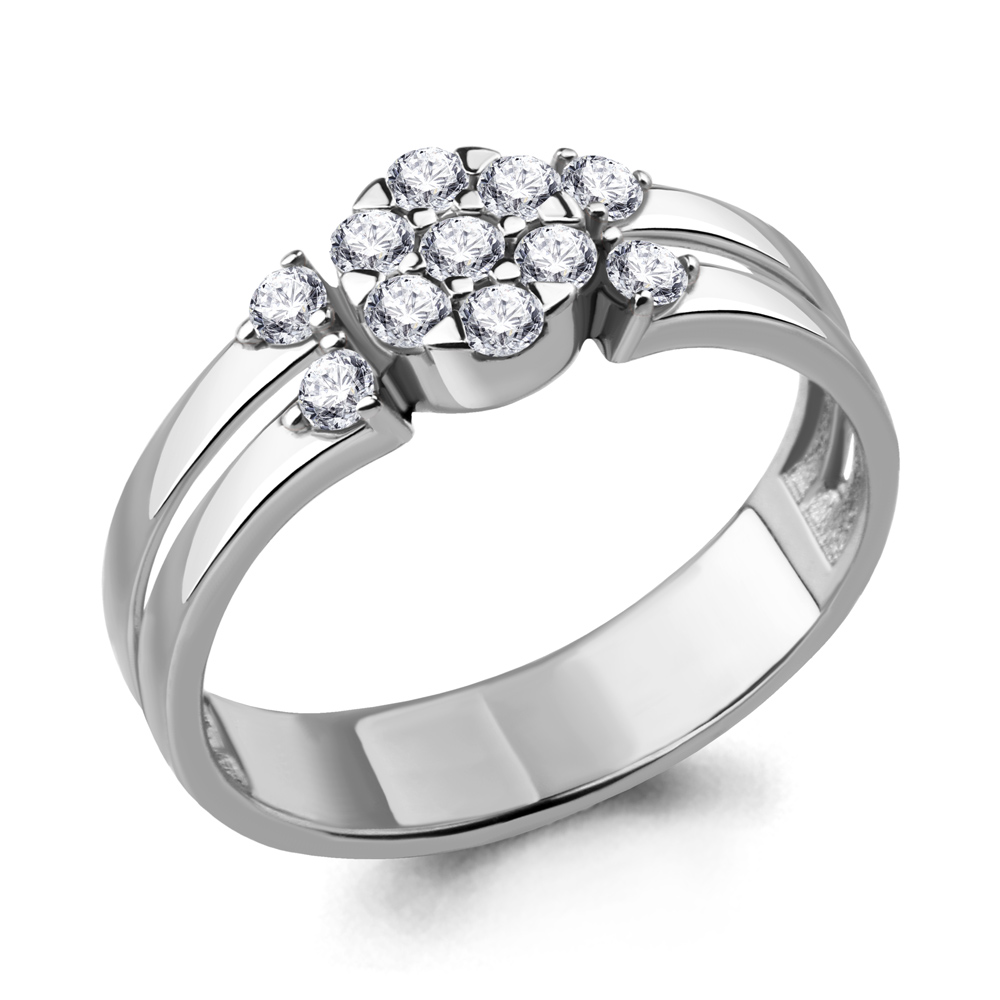 

Кольцо из серебра р. , AQUAMARINE 68528А_925_р, 68528А_925_р