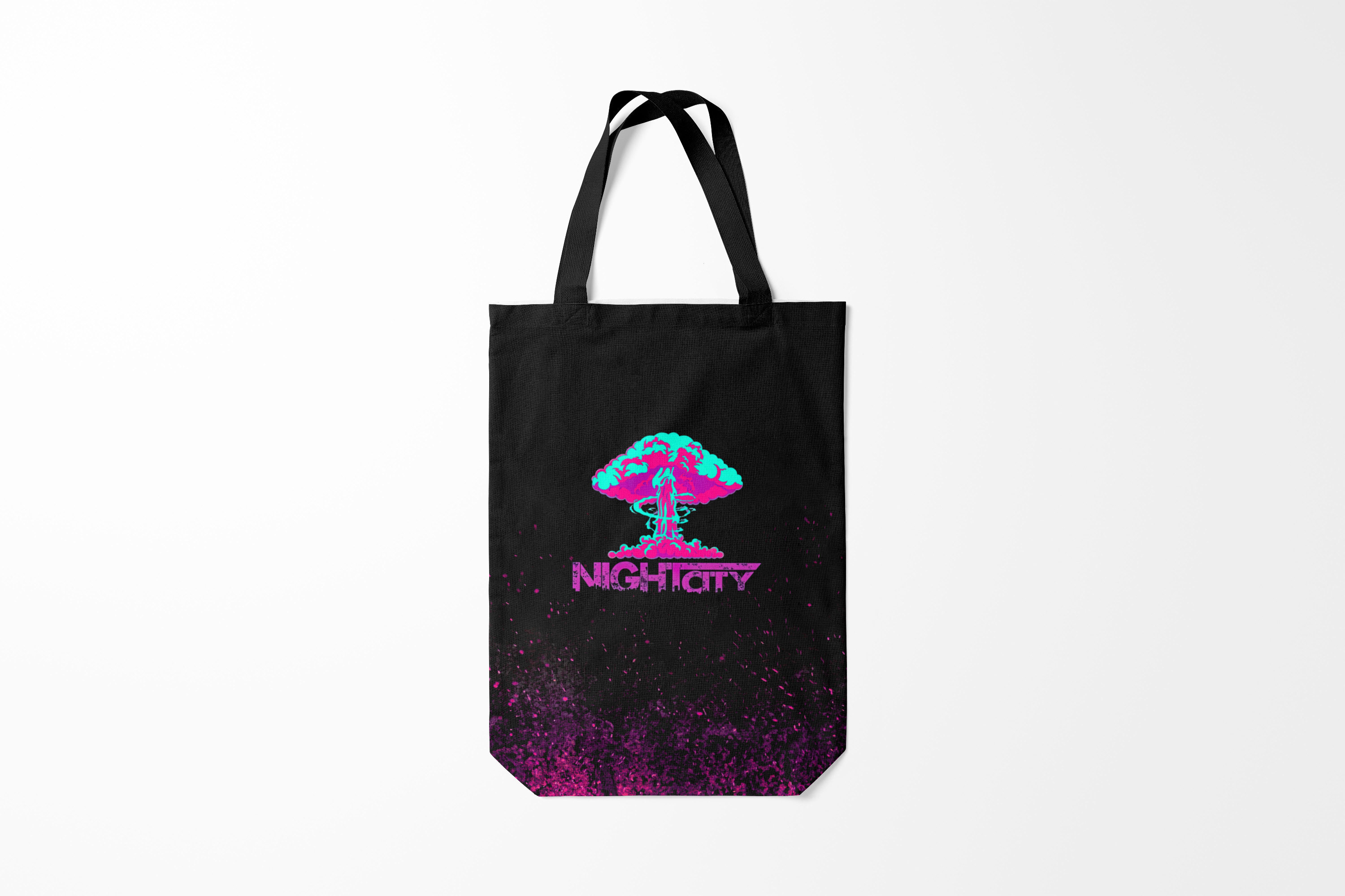 

Сумка шoппер унисекс Burnettie Cyberpunk 2077 NIGHT CITY,, Cyberpunk 2077 NIGHT CITY