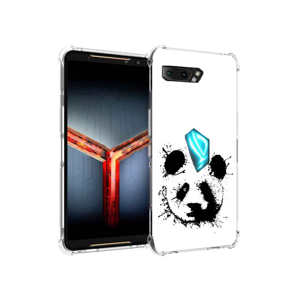 

Чехол MyPads Tocco для Asus ROG Phone 2 клякса-панда, Прозрачный, Tocco