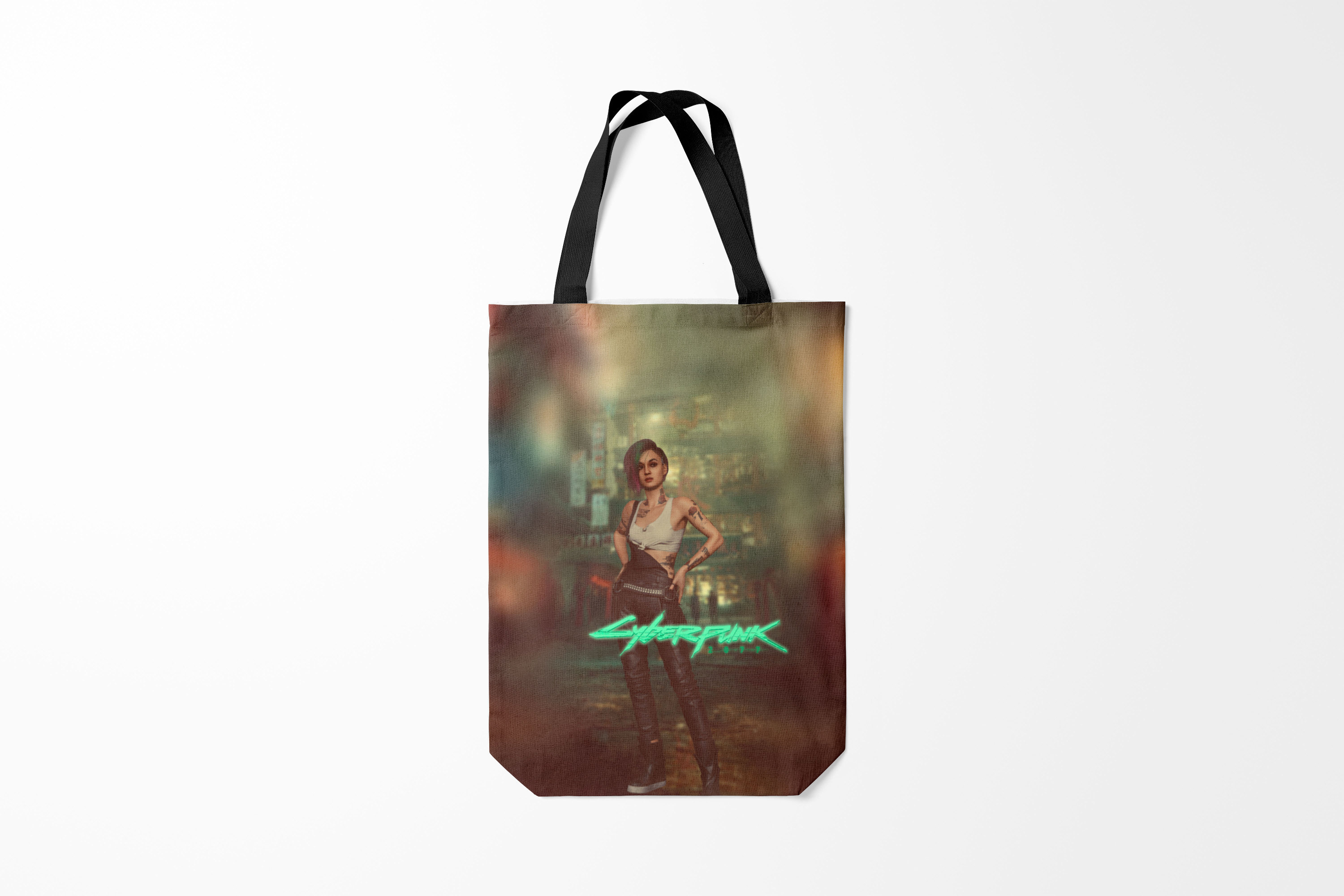 

Сумка шoппер унисекс Burnettie Cyberpunk 2077 Judy Alvarez,, Cyberpunk 2077 Judy Alvarez