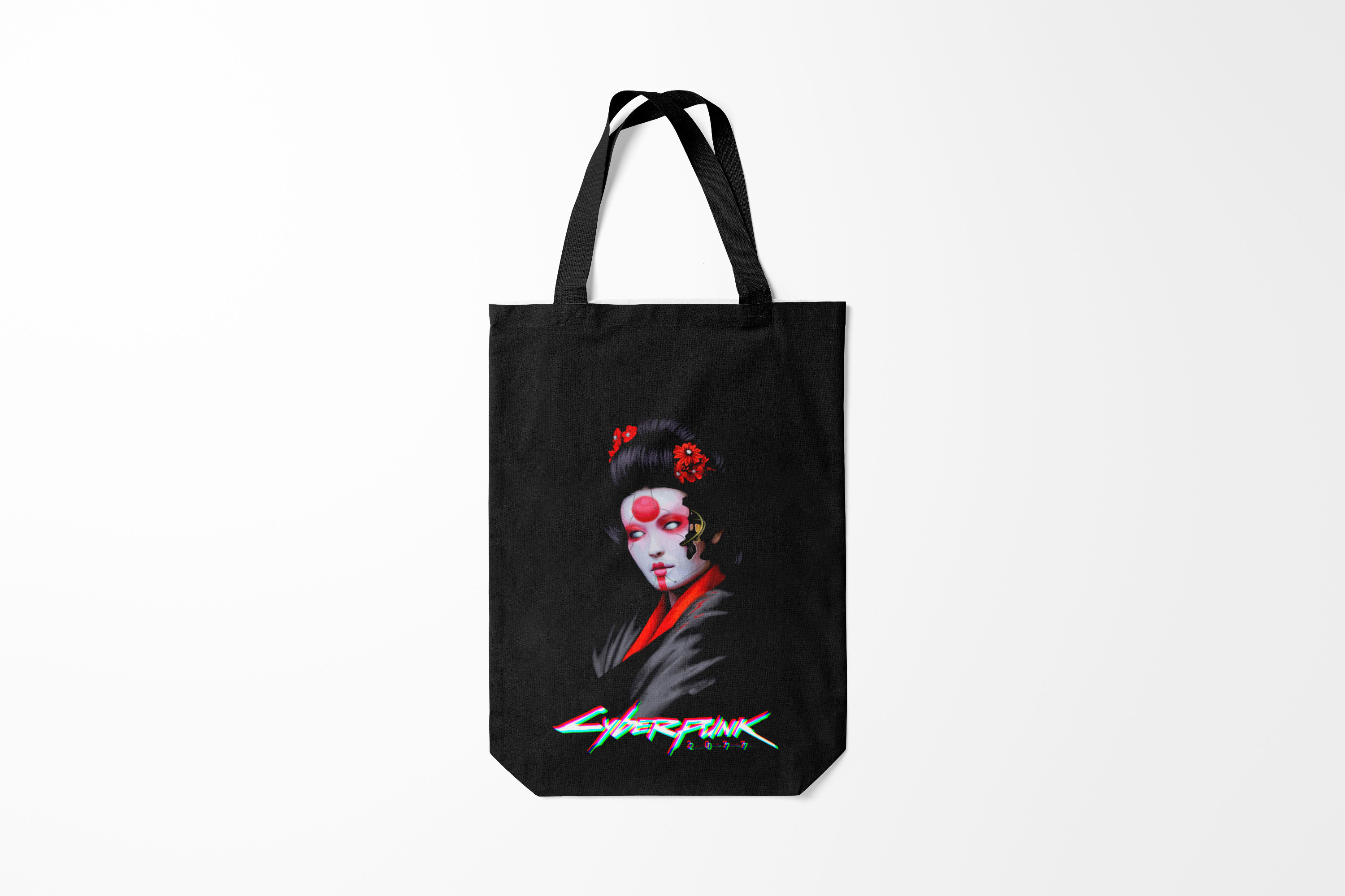 

Сумка шoппер унисекс Burnettie Cyberpunk 2077 JAPAN,, Cyberpunk 2077 JAPAN