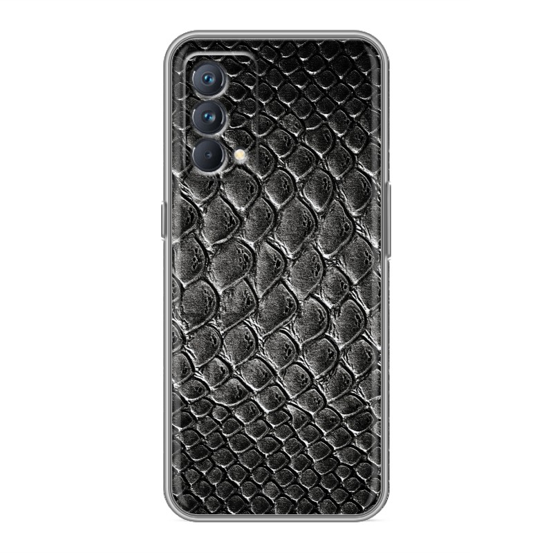 

Дизайнерский силиконовый чехол для Realme GT Master Edition Кожа змеи