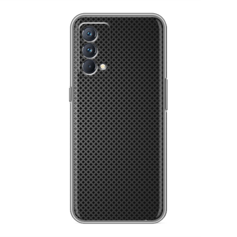 фото Дизайнерский силиконовый чехол для realme gt master edition металл 100gadgets