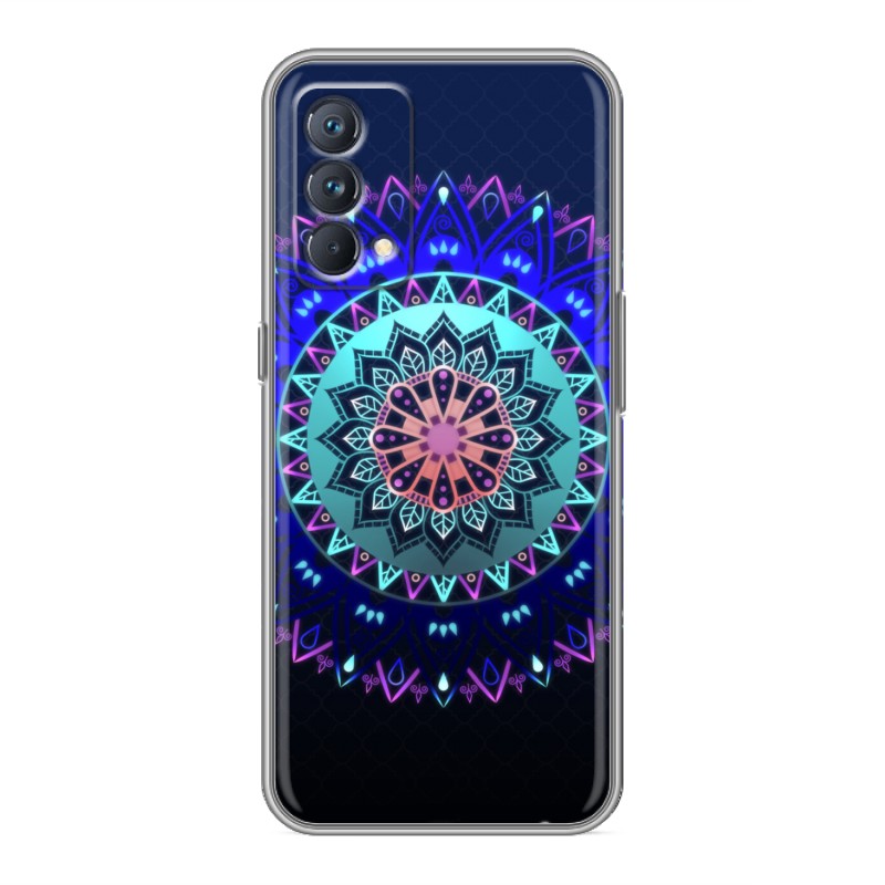 

Дизайнерский силиконовый чехол для Realme GT Master Edition Светящиеся мандалы
