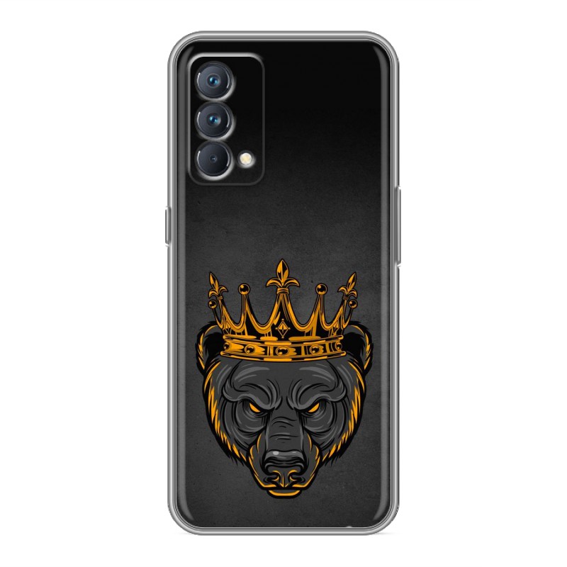 

Дизайнерский силиконовый чехол для Realme GT Master Edition Король медведь