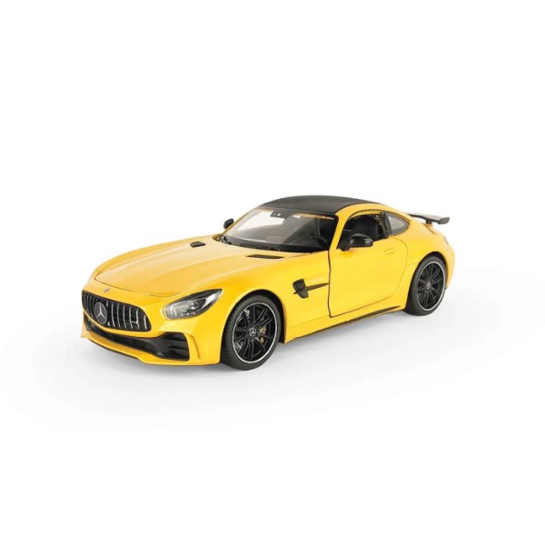 

Машинка Welly Mercedes-Benz AMG GT R желтая, Желтый