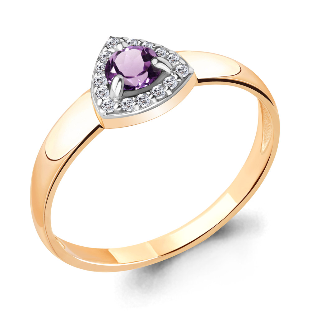 

Кольцо из серебра р. 17,5 AQUAMARINE 6929604А_925_з, 6929604А_925_з