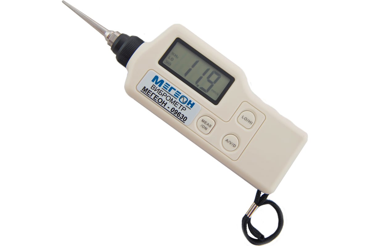 Измеритель вибрации МЕГЕОН 09630 комплект жал для термопинцета 00722 мегеон