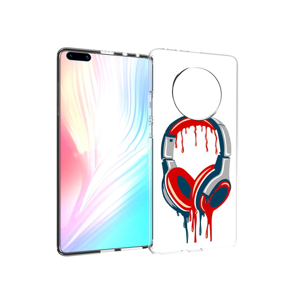 

Чехол MyPads Tocco для Huawei Mate 40 Pro не делай громко, Прозрачный, Tocco