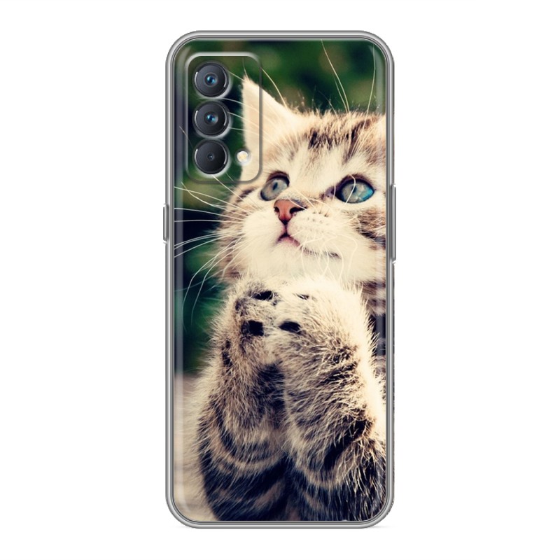 

Дизайнерский силиконовый чехол для Realme GT Master Edition Котята
