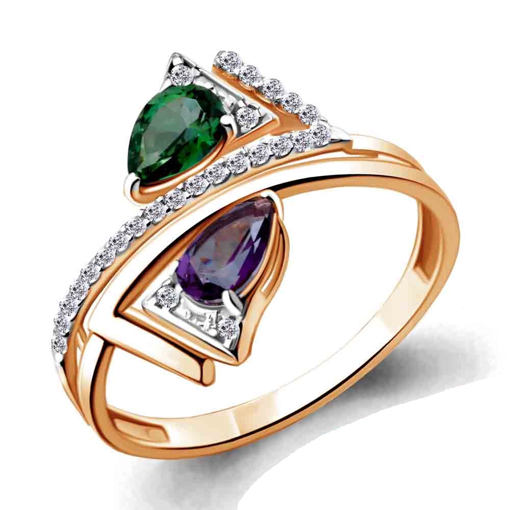 

Кольцо из серебра р. , AQUAMARINE 65859525А_925_з, 65859525А_925_з
