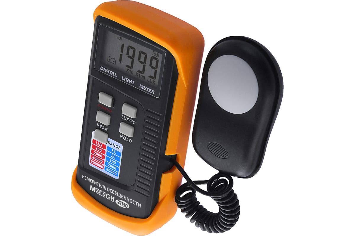 

Измеритель освещенности МЕГЕОН 21130 к0000019291