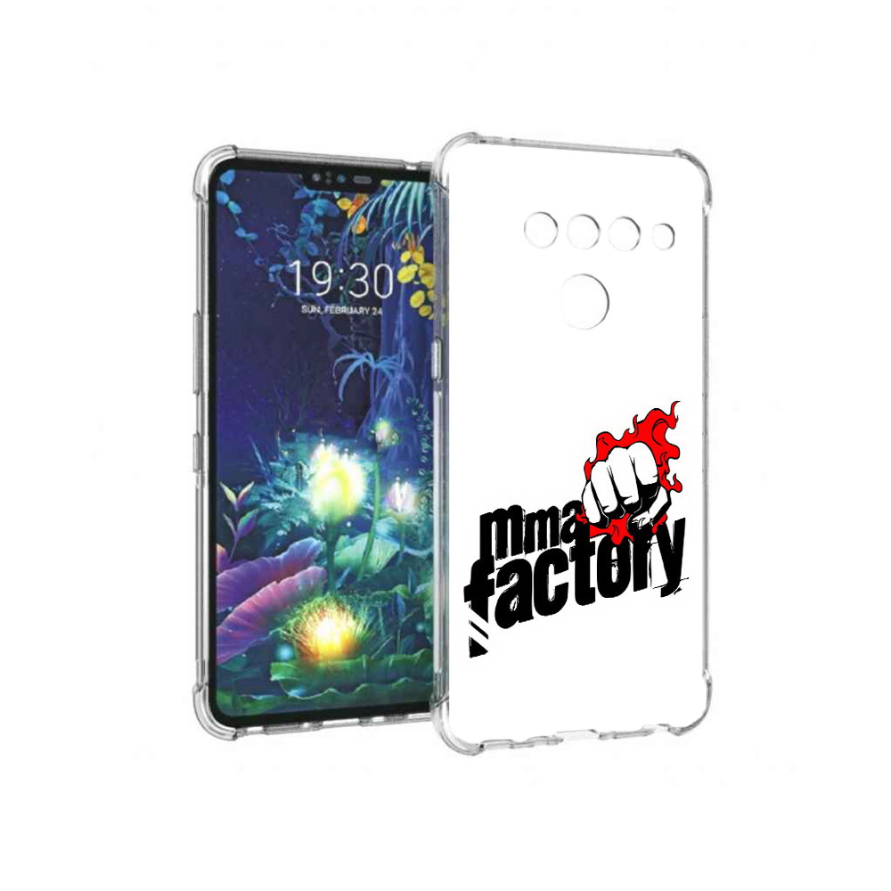 

Чехол MyPads Tocco для LG V50 ThinQ Единоборства ММА, Прозрачный, Tocco