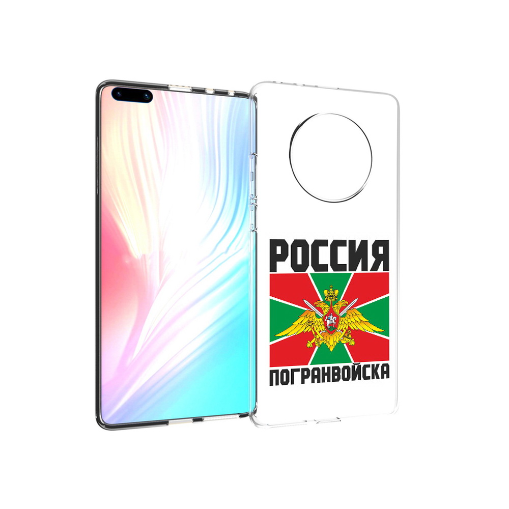 

Чехол MyPads Tocco для Huawei Mate 40 Pro погранвойска, Прозрачный, Tocco