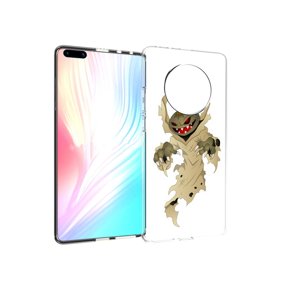 Чехол MyPads Tocco для Huawei Mate 40 Pro призрак хэллоуина