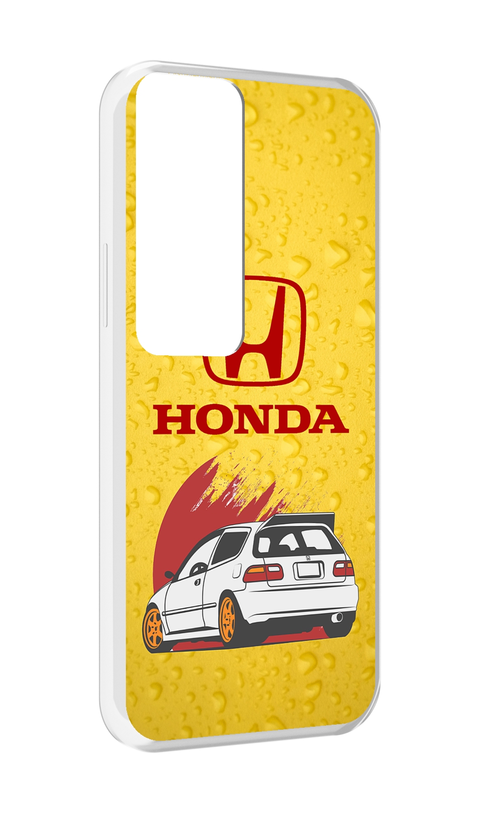 

Чехол MyPads honda-motor для Tecno Pova Neo 2, Прозрачный, Tocco