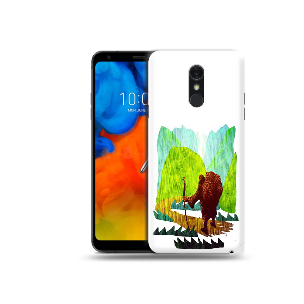 

Чехол MyPads Tocco для LG Q Stylus Лесная тропа, Прозрачный, Tocco
