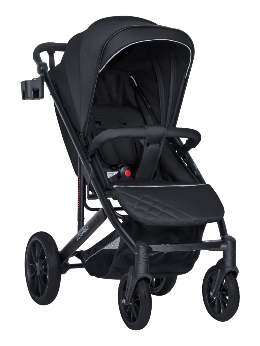 фото Коляска прогулочная farfello bonnie black bb-3