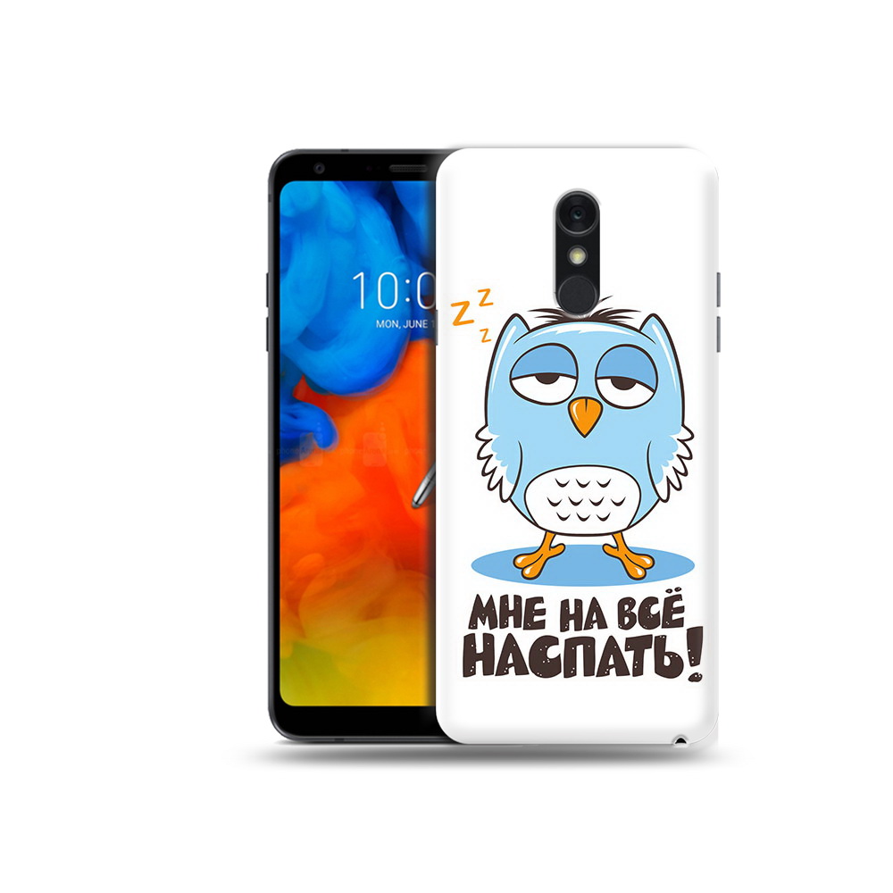 

Чехол MyPads Tocco для LG Q Stylus Мне на все наспать, Прозрачный, Tocco